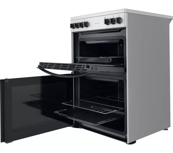 INDESIT ID67V9HCCX/UK 60 cm Electric Ceramic Cooker - Stainless Steel