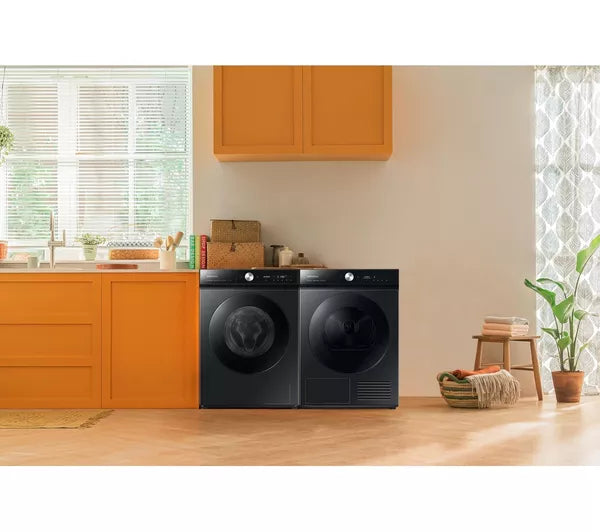 Samsung Series Bespoke Series 8 AI Energy DV90BB9445GH/S1 WiFi-enabled 9 kg Heat Pump Tumble Dryer - White