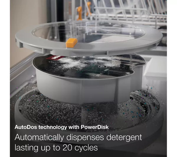 Lavavajillas MIELE AutoDos G7600 SC de tamaño completo con WiFi - Blanco