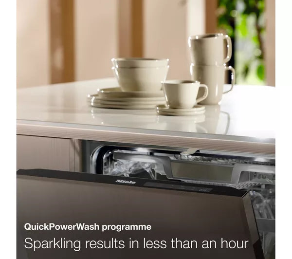 Lavavajillas MIELE AutoDos G7600 SC de tamaño completo con WiFi - Blanco