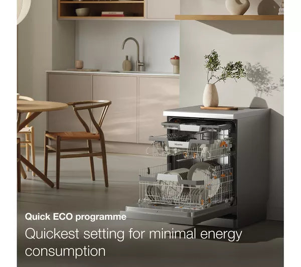 Lavavajillas MIELE AutoDos G7600 SC de tamaño completo con WiFi - Blanco
