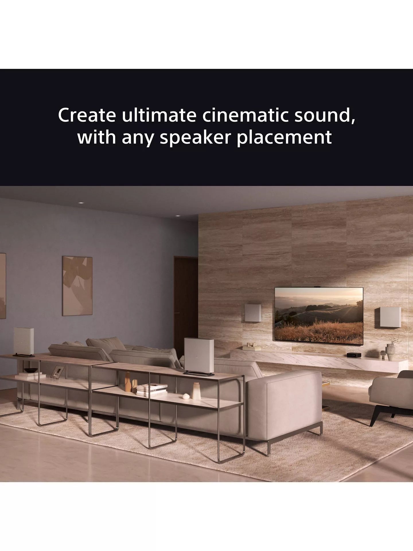 Sistema de alto-falantes para home theater Sony Bravia Theatre Quad HT-A9M2