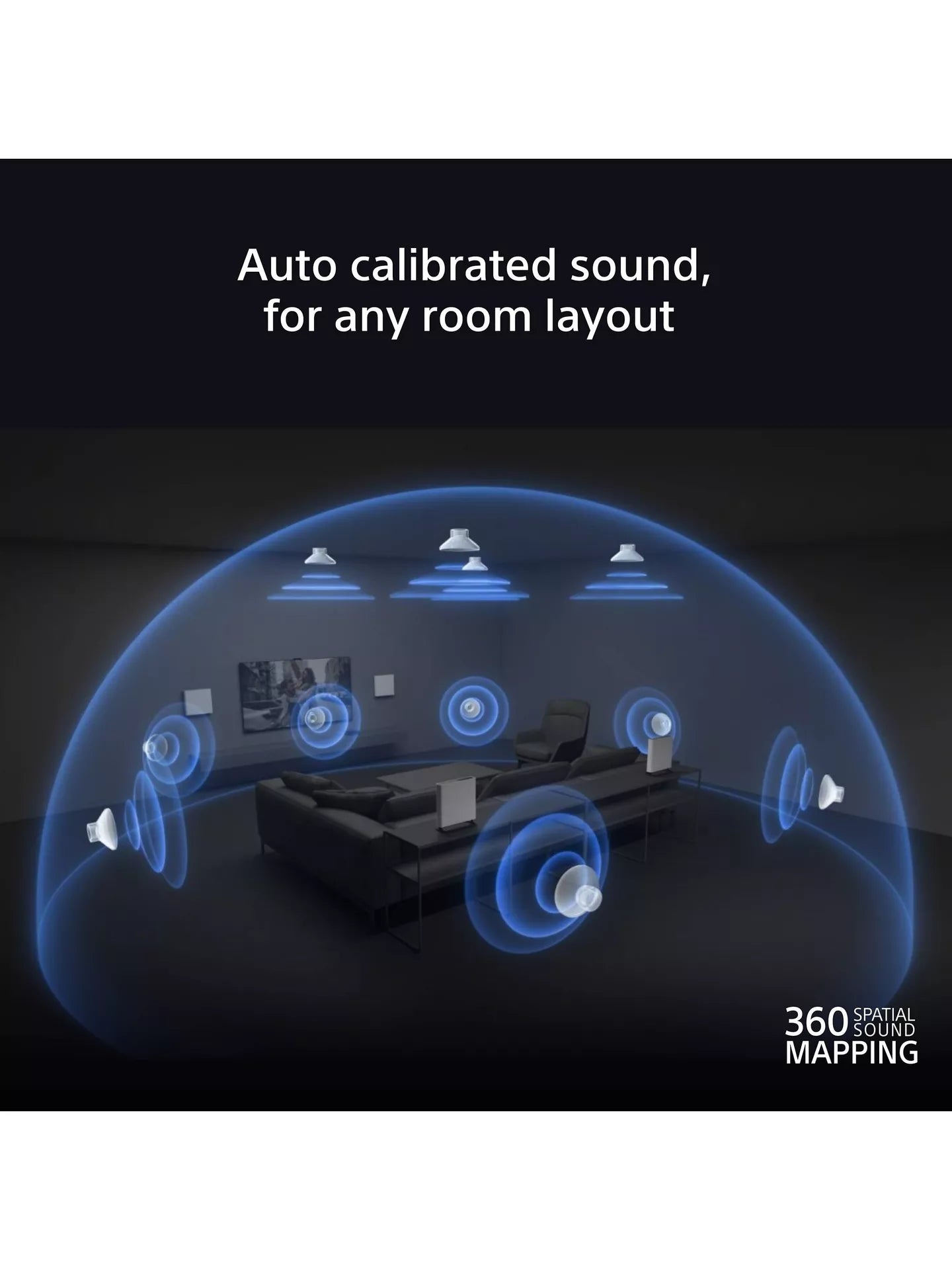 Sistema de alto-falantes para home theater Sony Bravia Theatre Quad HT-A9M2