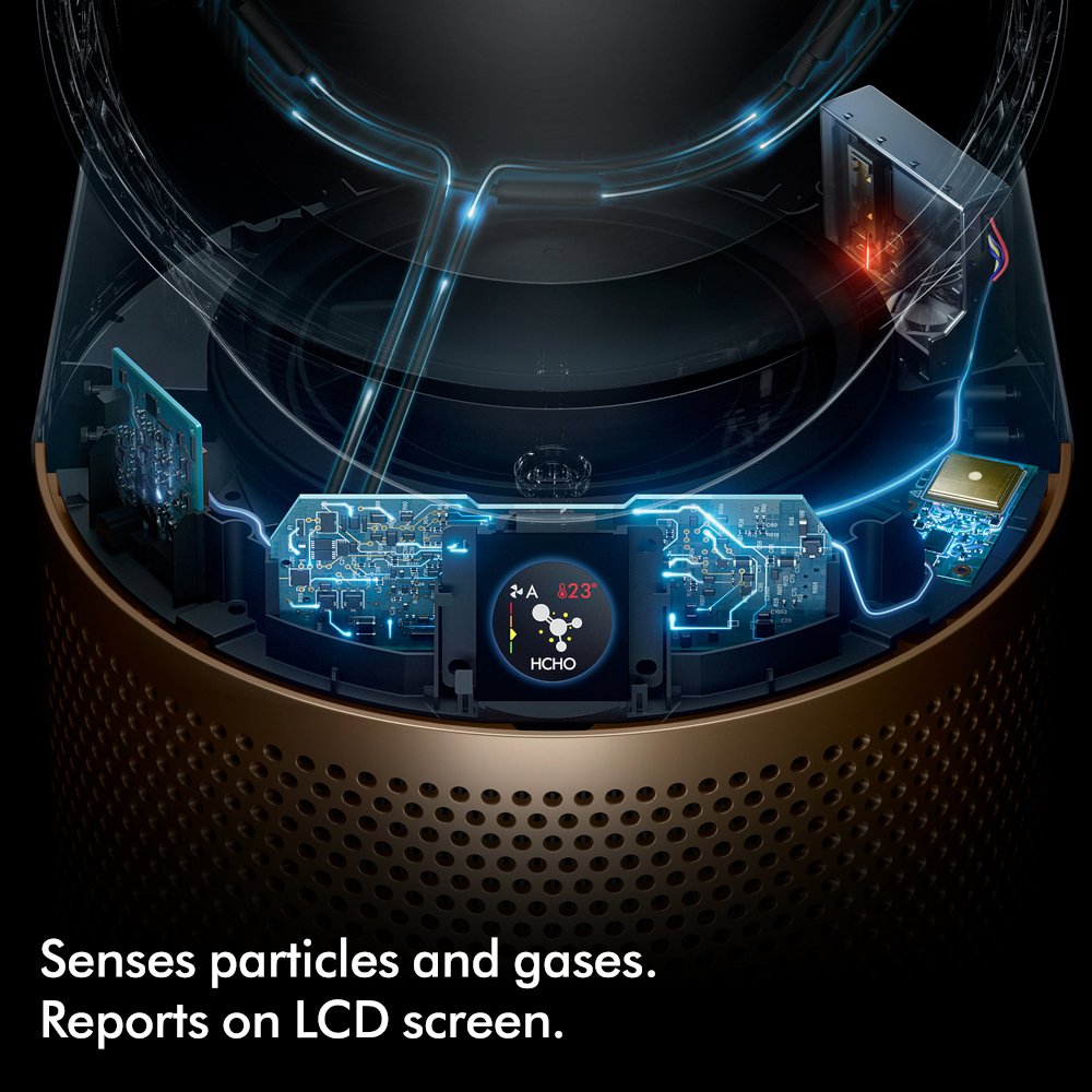Dyson HP09 Air Purifier, Gold