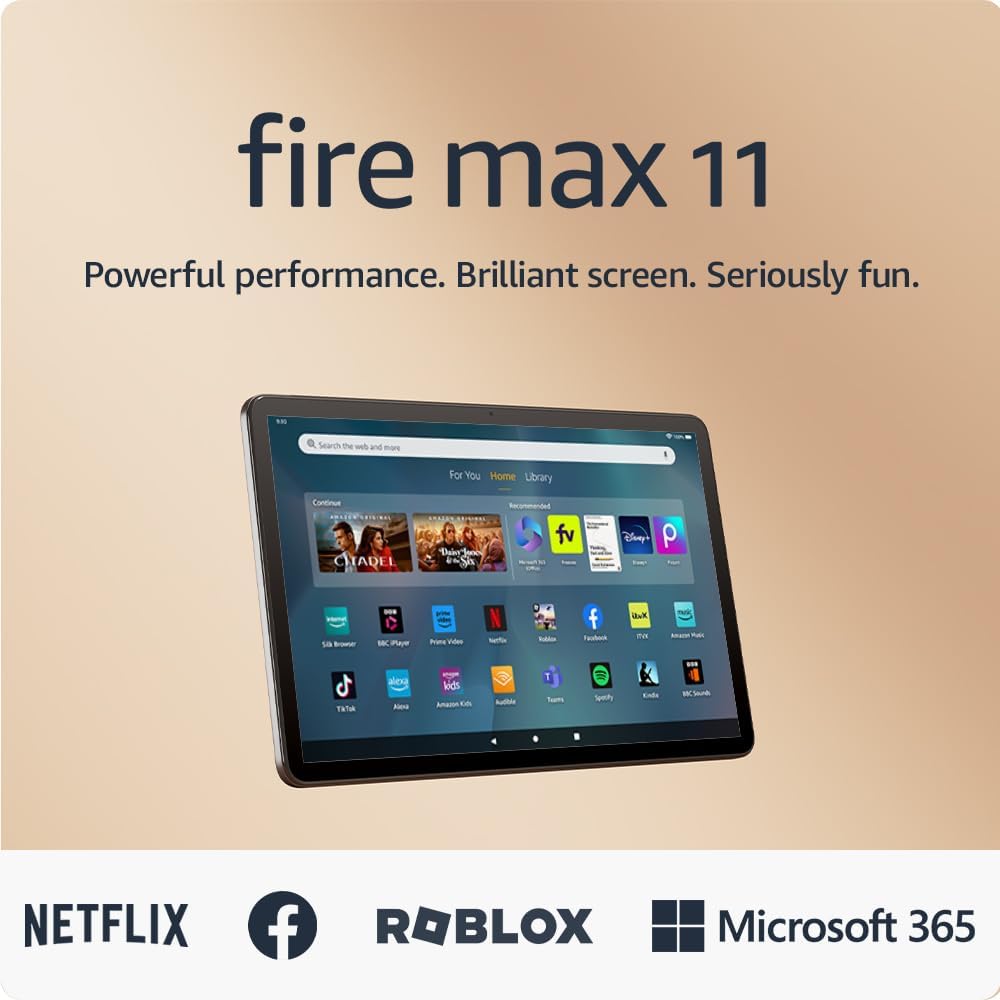 Amazon Fire Max 11" Tablet - 128 GB - 2025 - Grey