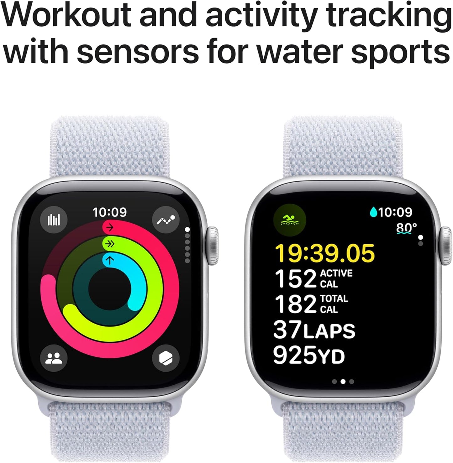 Reloj inteligente Apple Watch Series 10 - GPS - Correa deportiva