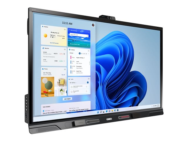SMART Board QX075/QX086 Pro Serie QX Pro con iQ: pantalla LCD 4K con retroiluminación LED de 75"