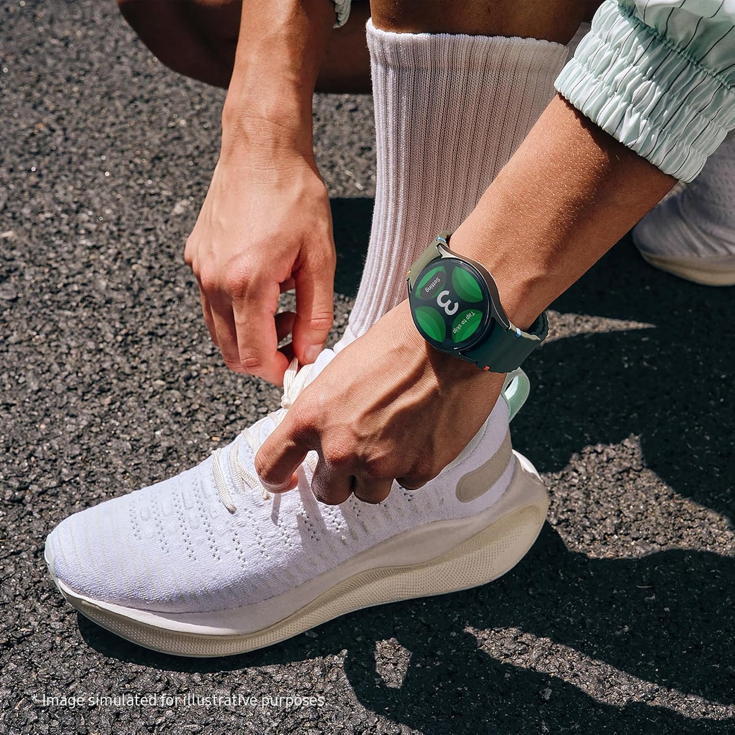 Samsung Galaxy Watch 7 with Galaxy AI, 44mm Bluetooth Smartwatch.
