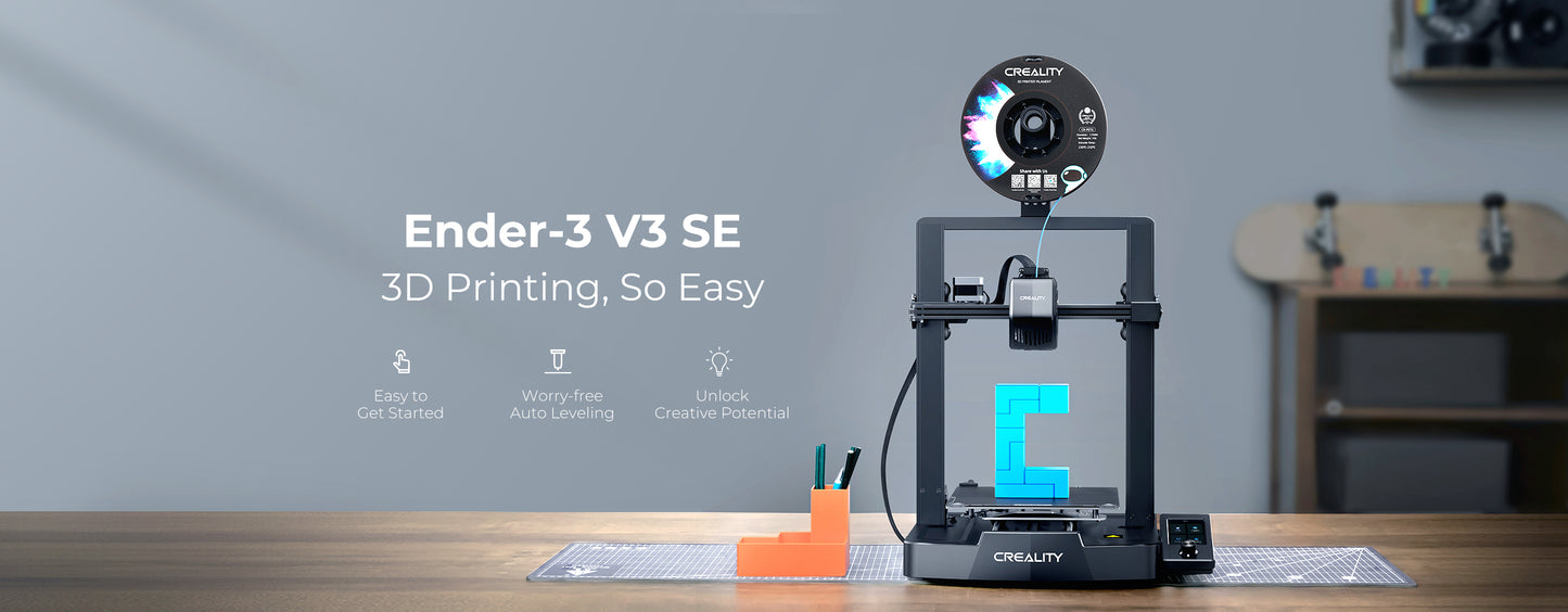 Impressora 3D Creality Ender-3 V3 SE + 4KG PLA