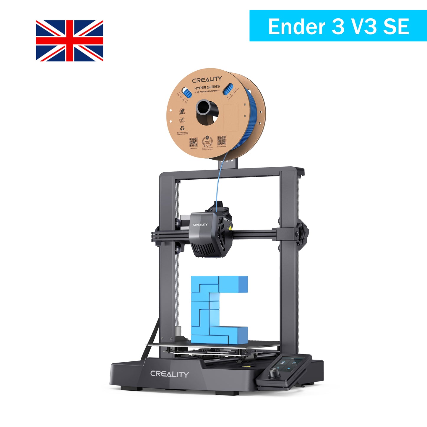 Impressora 3D Creality Ender-3 V3 SE + 4KG PLA