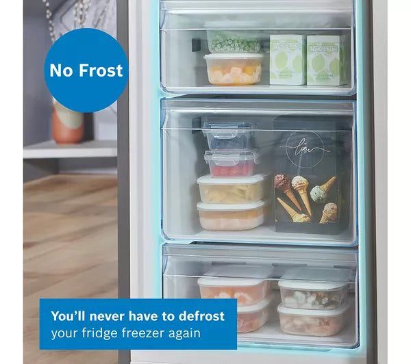 BOSCH Series 2 KGN34NLEAG 50/50 Fridge Freezer