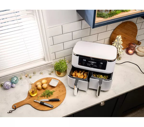 Ninja Foodi MAX Fritadeira de ar de zona dupla AF400UKWH