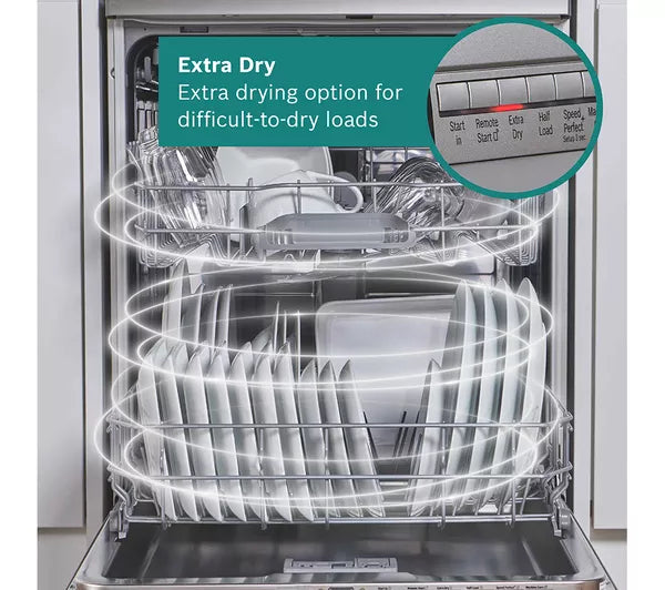 BOSCH Series 2 SMS2HVI67G Full-size WiFi-enabled Dishwasher - Stainless steel