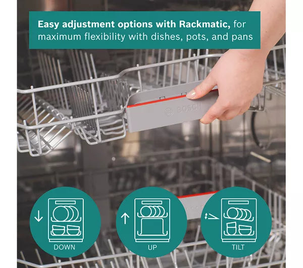 BOSCH Series 2 SMS2HVI67G Full-size WiFi-enabled Dishwasher - Stainless steel