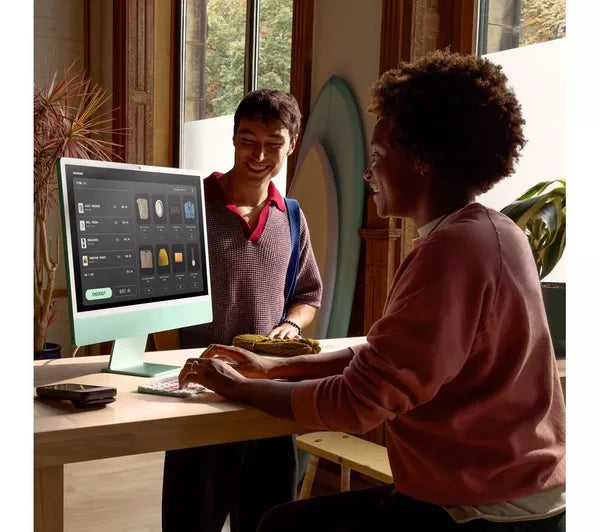 APPLE iMac 4.5K 24" (2024) - M4, Prata