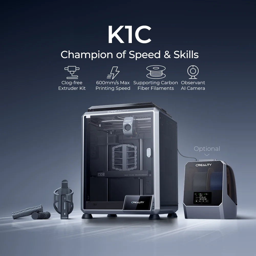 Impressora 3D Creality K1C Impressora 3D Combo