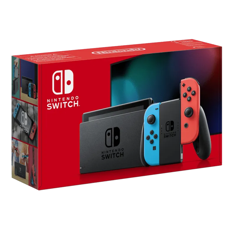 Console Nintendo Switch - Vermelho Neon / Azul Neon - 2025