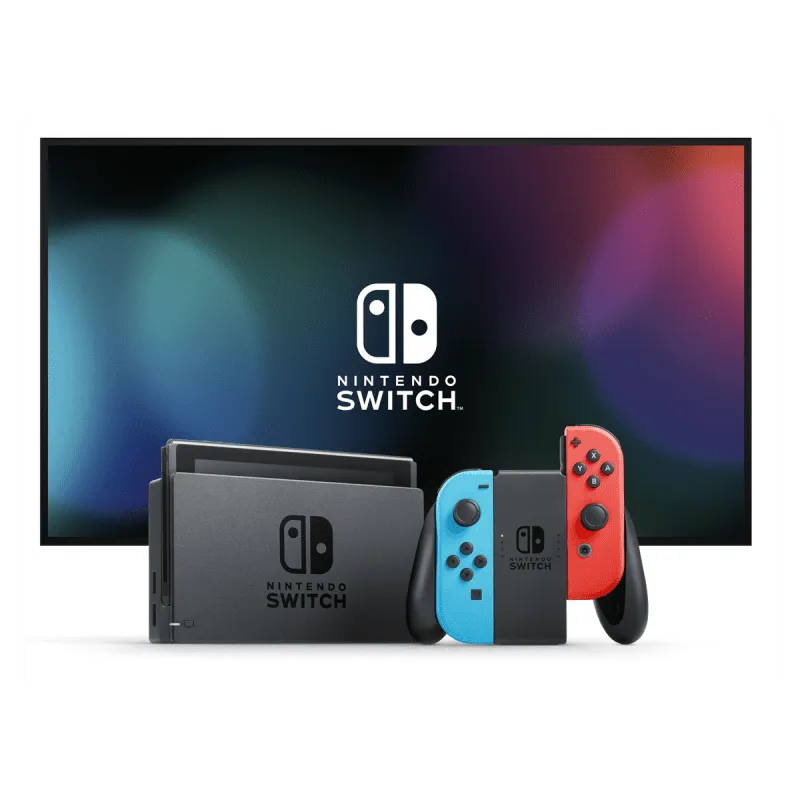 Console Nintendo Switch - Vermelho Neon / Azul Neon - 2025