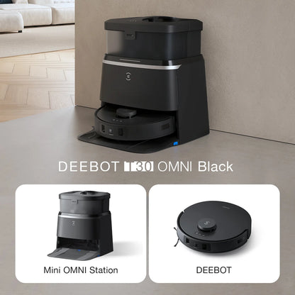 Ecovas DeeBot T30 OMNI Black Robot Vacuum