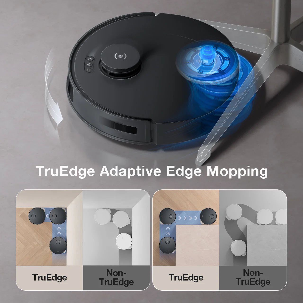 Ecovas DeeBot T30 OMNI Black Robot Vacuum