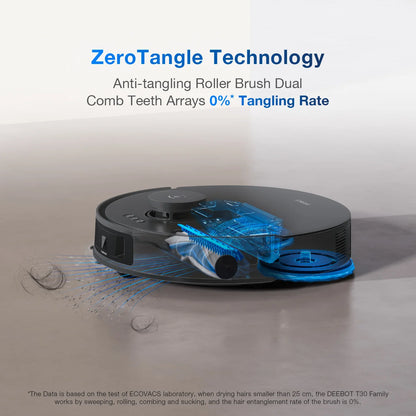 Ecovas DeeBot T30 OMNI Black Robot Vacuum