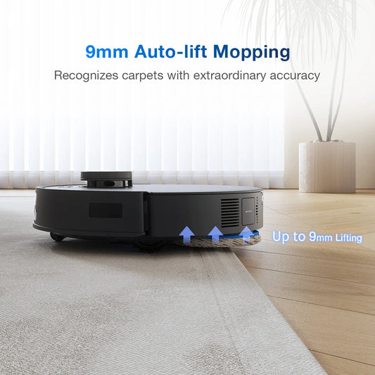 Ecovas DeeBot T30 OMNI Aspirador de pó robô preto