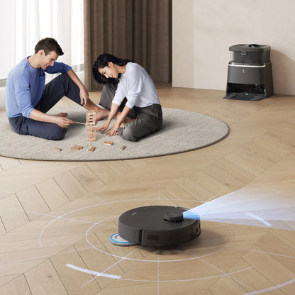 Ecovas DeeBot T30 OMNI Black Robot Vacuum