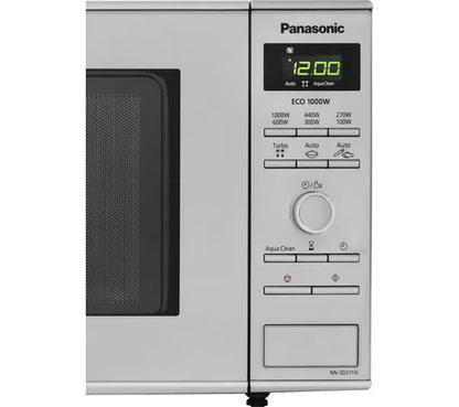 Micro-ondas PANASONIC NN-SD27HSBPQ Solo - Aço inoxidável