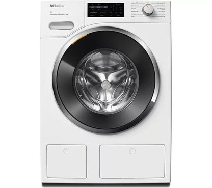 Máquina de lavar roupa MIELE W1 PowerWash e TwinDos WWI 860 com WiFi, 9 kg, 1600 centrifugações - Branco