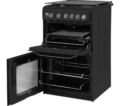 Cocina de gas Hotpoint HD5G00CCBK/UK de 50 cm - Negra