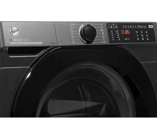 Máquina de lavar HOOVER H-Wash 500 HWB 49AMBCR com WiFi, 9 kg, 1400 centrifugações