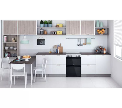 Vitrocerámica eléctrica INDESIT ID67V9HCCX/UK de 60 cm - Acero inoxidable