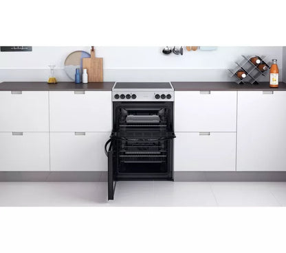 Vitrocerámica eléctrica INDESIT ID67V9HCCX/UK de 60 cm - Acero inoxidable
