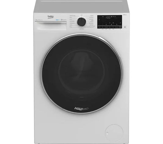 Beko Pro AquaTech B5W51041AW Bluetooth 10 kg 1400 Spin Máquina de lavar roupa – Branco
