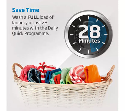 Beko Pro AquaTech B5W51041AW Bluetooth 10 kg 1400 Spin Washing Machine – White