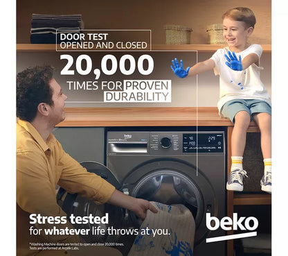 Beko Pro AquaTech B5W51041AW Bluetooth 10 kg 1400 Spin Washing Machine – White