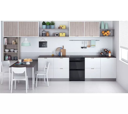 Vitrocerámica eléctrica INDESIT ID67V9KMB de 60 cm - Negra 
