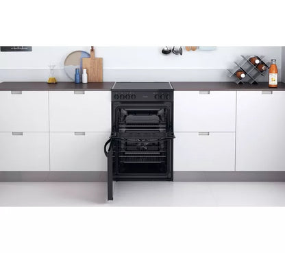 Vitrocerámica eléctrica INDESIT ID67V9KMB de 60 cm - Negra 