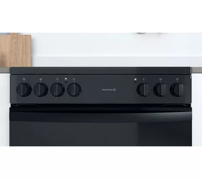 Vitrocerámica eléctrica INDESIT ID67V9KMB de 60 cm - Negra 