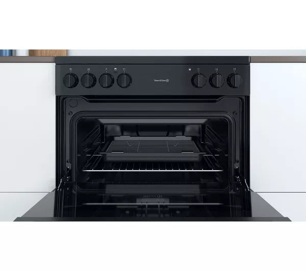 Vitrocerámica eléctrica INDESIT ID67V9KMB de 60 cm - Negra 