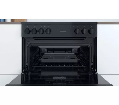 Vitrocerámica eléctrica INDESIT ID67V9KMB de 60 cm - Negra 