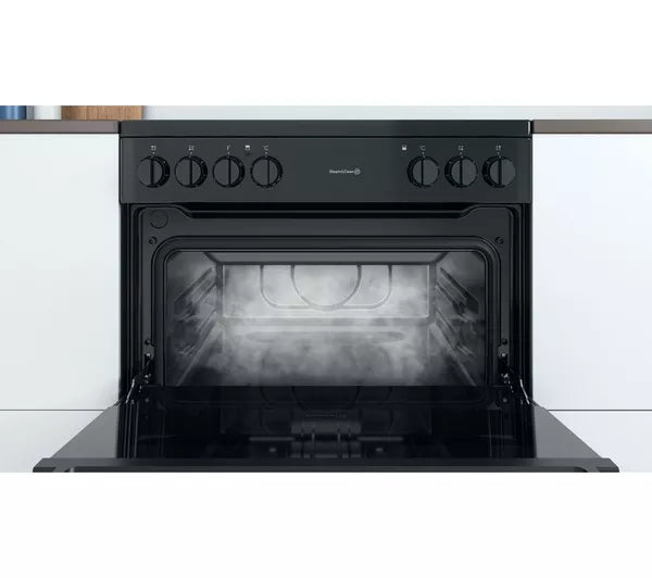 Vitrocerámica eléctrica INDESIT ID67V9KMB de 60 cm - Negra 