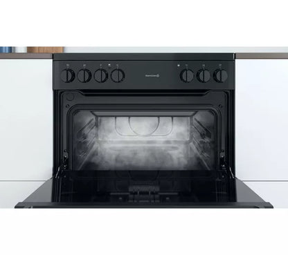 Vitrocerámica eléctrica INDESIT ID67V9KMB de 60 cm - Negra 