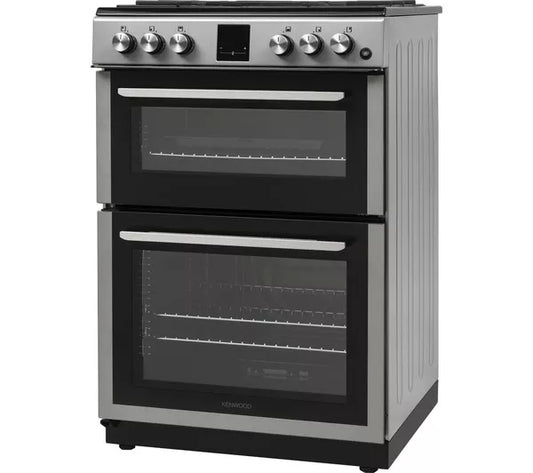 Cocina de gas KENWOOD KTG606S22 de 60 cm - Plateada