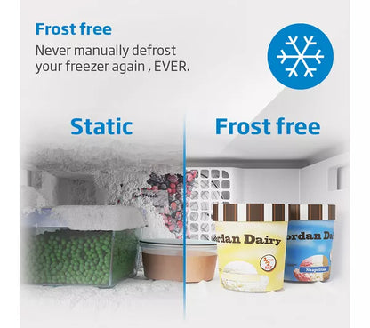 Frigorífico-congelador integrado BEKO Pro HarvestFresh BCFD4V50 50/50 - Bisagra deslizante