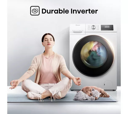 Lavadora secadora HISENSE Serie 3 WDQA9014EVJM de 9 kg
