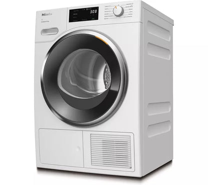 Secadora de ropa MIELE T1 EcoSpeed ​​TWH780 WP con bomba de calor de 9 kg y WiFi - Blanca