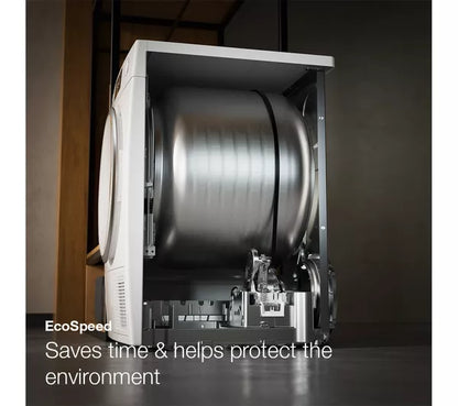 Secadora de ropa MIELE T1 EcoSpeed ​​TWH780 WP con bomba de calor de 9 kg y WiFi - Blanca