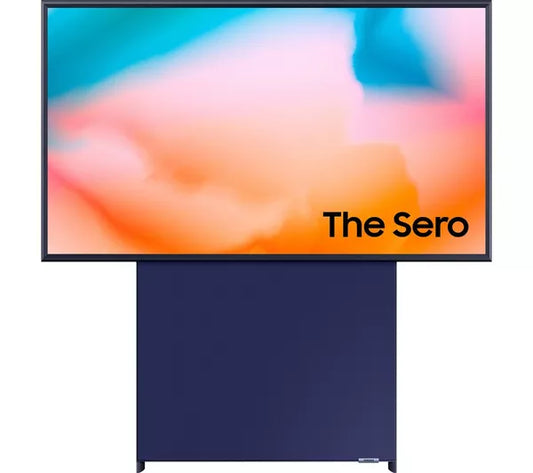 Samsung The Sero LS05B 43 polegadas Smart 4K Ultra HD HDR QLED TV em azul marinho