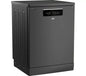 Máquina de lavar louça BEKO Pro CornerIntense BDFN36560WCFG com WiFi de tamanho normal - Grafite